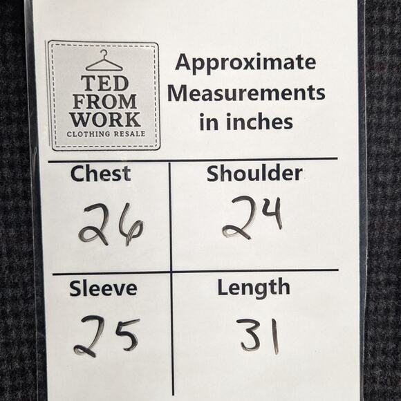 Robert Stock 52R Wool Blazer Sport Coat Men Gray Houndstooth Check Vintage - Picture 6 of 6